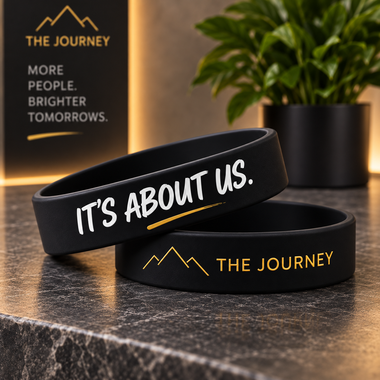 It's About Us Wristband