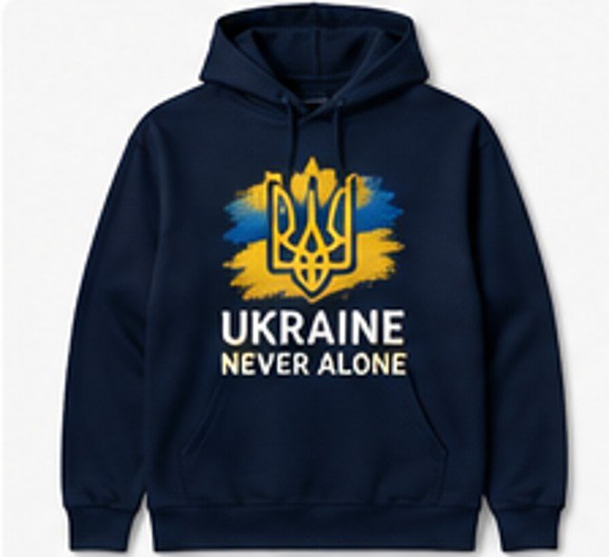 Ukraine Never Alone hoodie